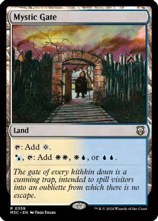 Mystic Gate (Ripple Foil) (M3C-359) - Modern Horizons 3 Commander Foil