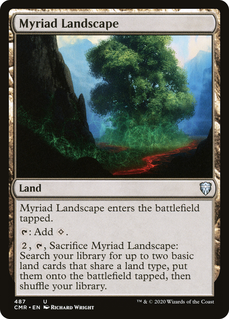 Myriad Landscape (CMR-487) - Commander Legends