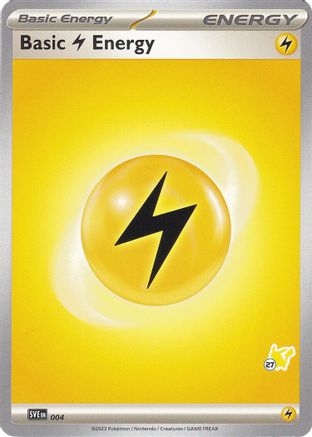 Basic Lightning Energy - Pikachu 27  Battle Academy 2024 - Common
