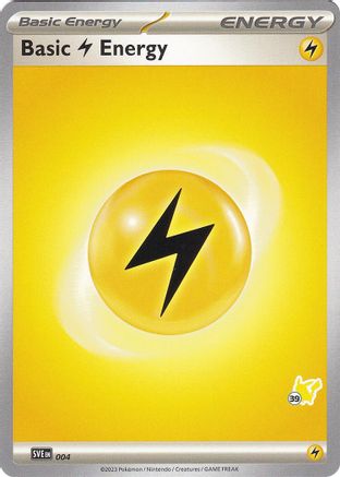 Basic Lightning Energy - Pikachu 39  Battle Academy 2024 - Common