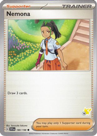 Nemona - Pikachu 13  Battle Academy 2024 - Common