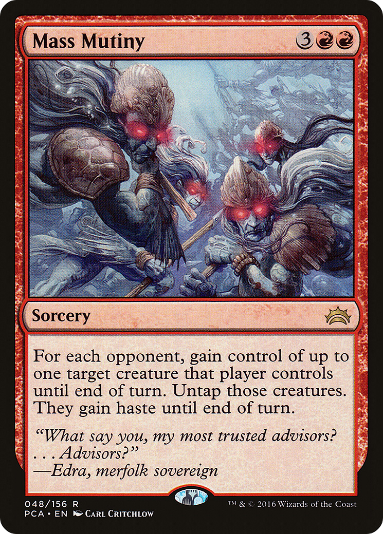 Mass Mutiny (PCA-048) - Planechase Anthology