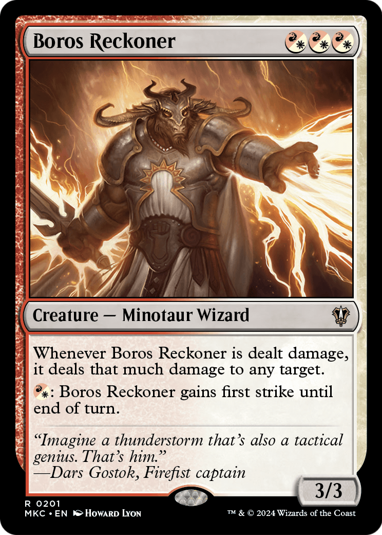 Boros Reckoner (MKC-201) - Murders at Karlov Manor Commander