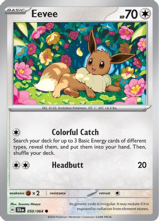 Eevee 050  SV Shrouded Fable - Common