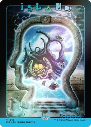 Island (1648) (Rainbow Foil) (SLD-1648) - Secret Lair Drop Series Foil