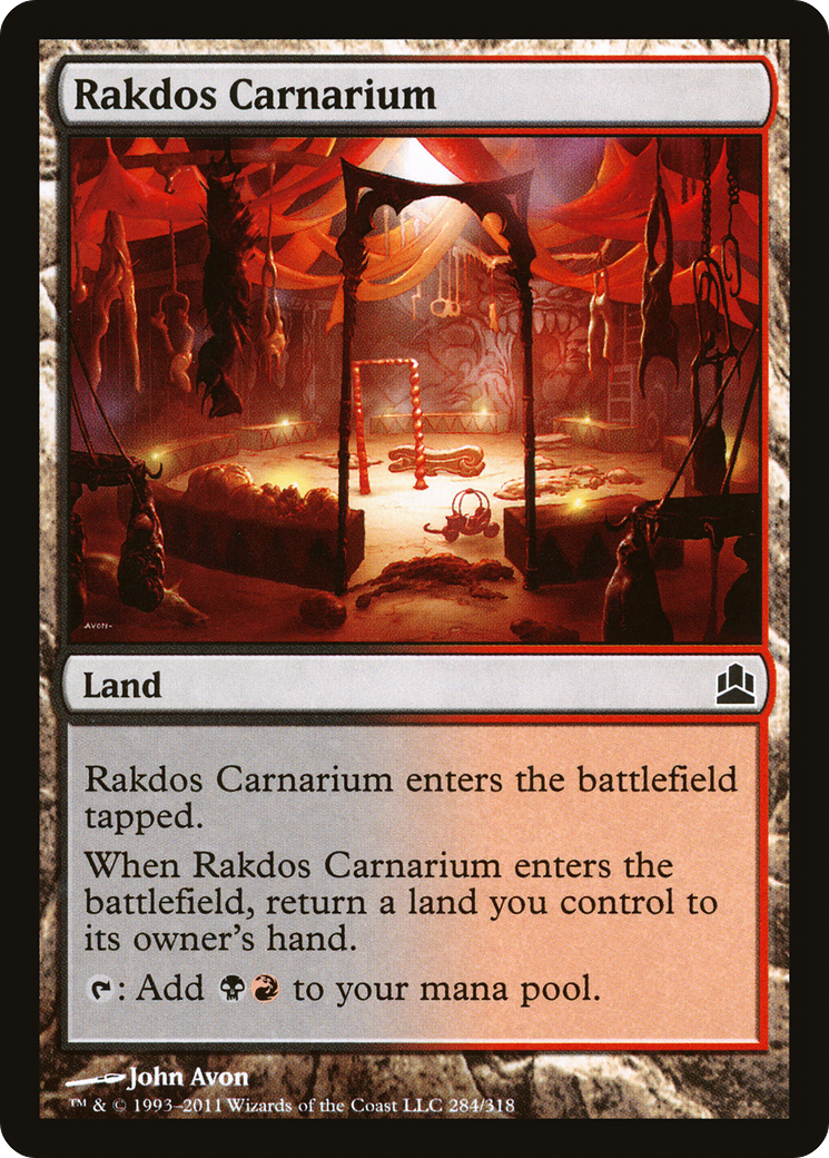 Rakdos Carnarium (CMD-284) - Commander 2011