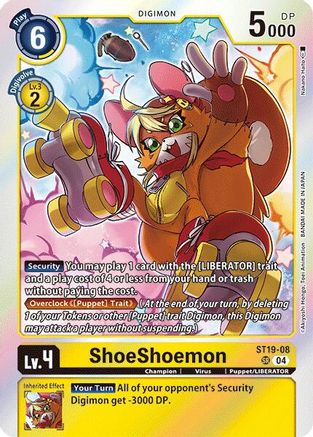 ShoeShoemon (ST19-08) - Starter Deck 19: Fable Waltz Foil