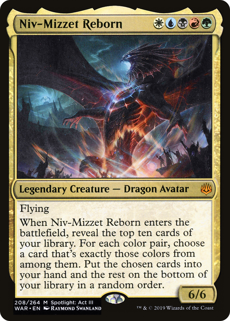 Niv-Mizzet Reborn (WAR-208) - War of the Spark