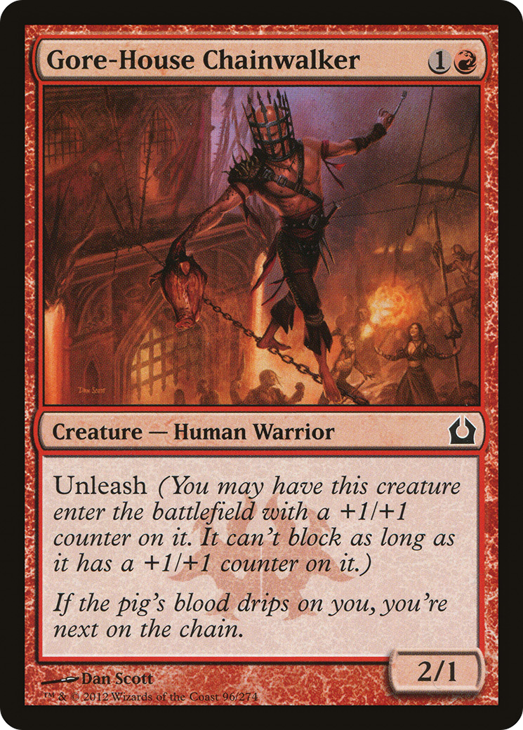 Gore-House Chainwalker (RTR-096) - Return to Ravnica