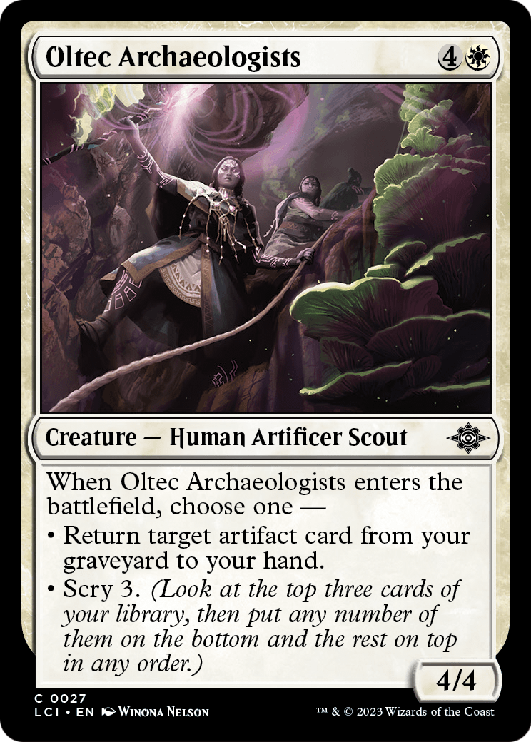 Oltec Archaeologists (LCI-027) - The Lost Caverns of Ixalan