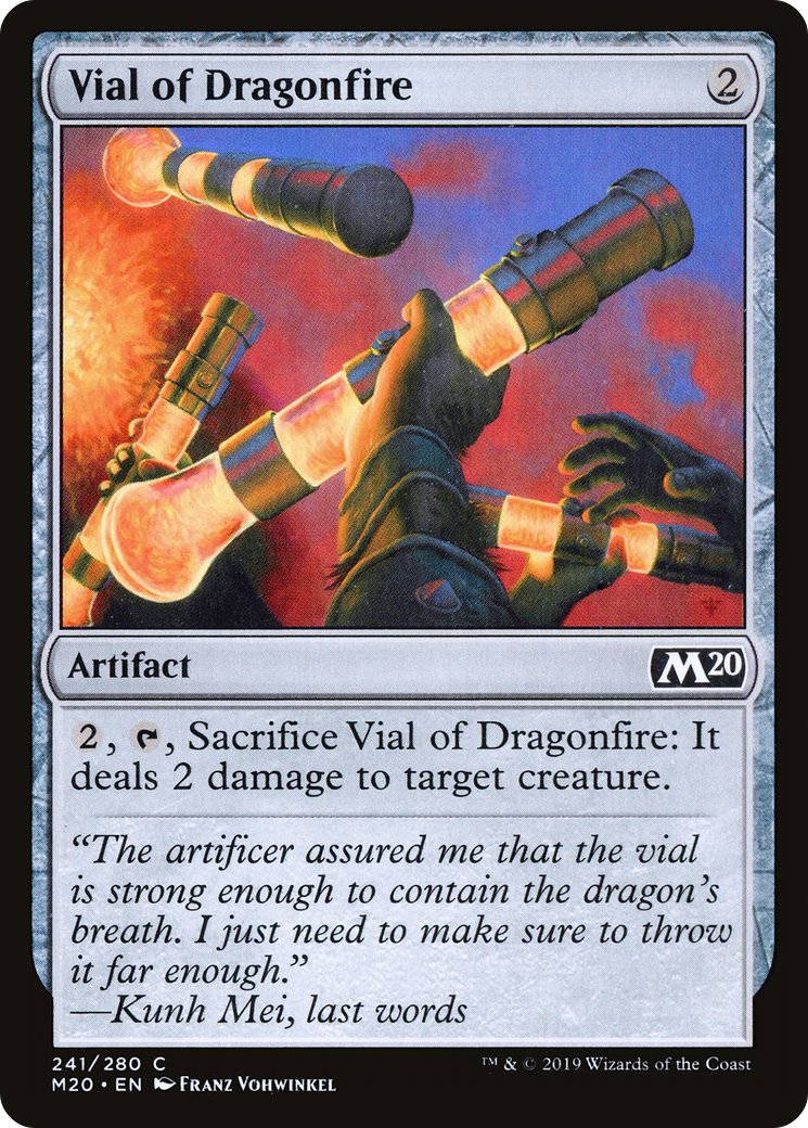 Vial of Dragonfire (M20-241) - Core Set 2020