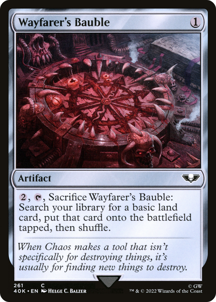 Wayfarer's Bauble (261) (40K-261) - Warhammer 40,000 Commander