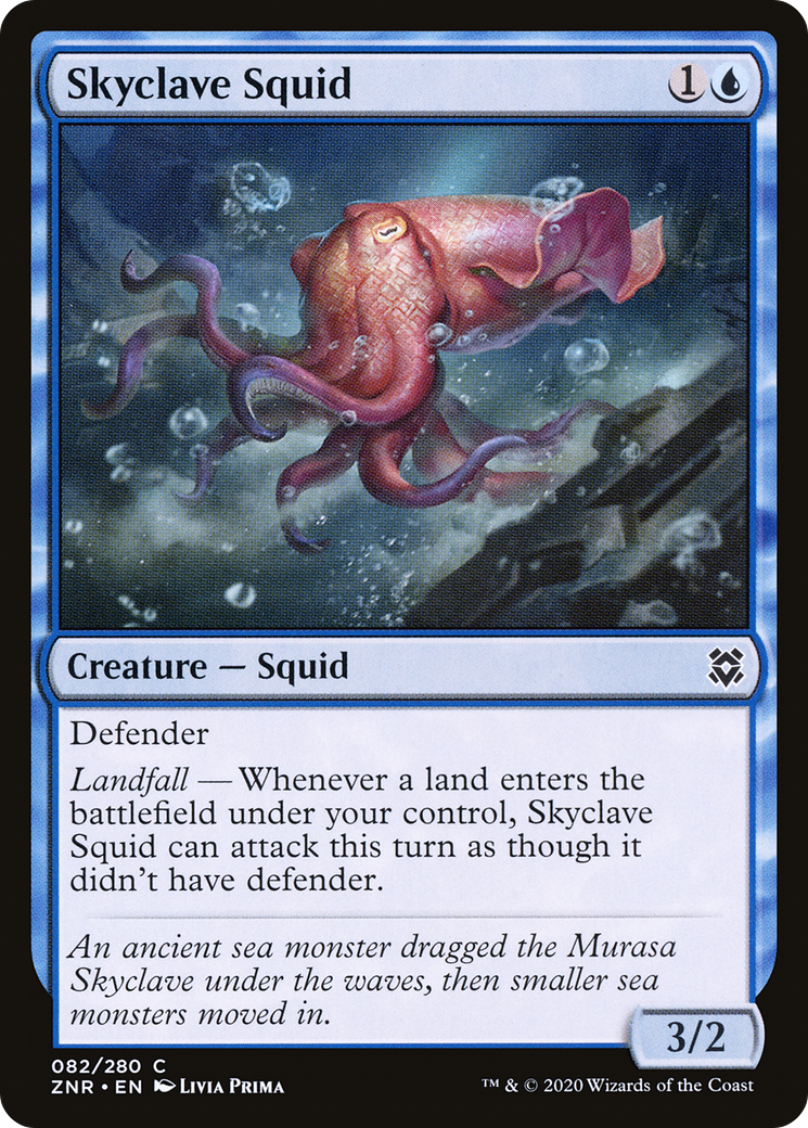 Skyclave Squid (ZNR-082) - Zendikar Rising