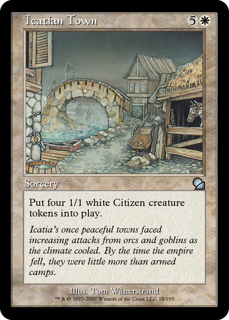 Icatian Town (ME1-018) - Masters Edition
