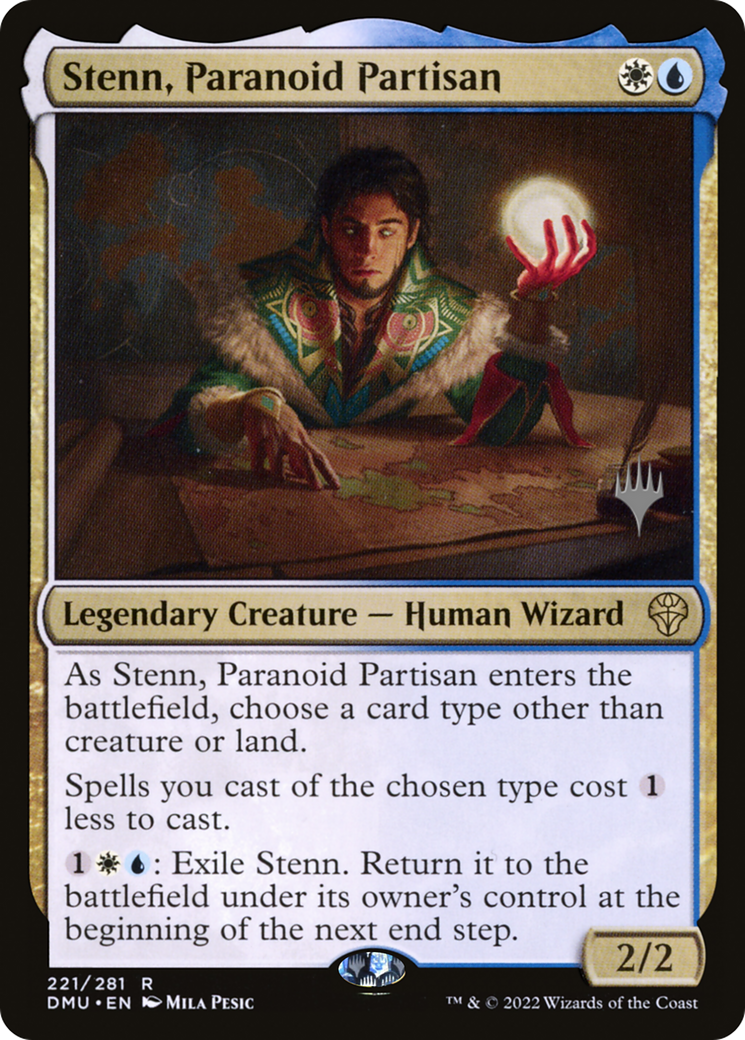 Stenn, Paranoid Partisan (PPDMU-221) - Dominaria United Promos