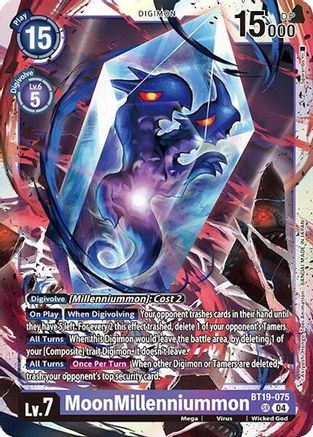 MoonMillenniummon (BT19-075) - Release Special Booster 2.0 Foil