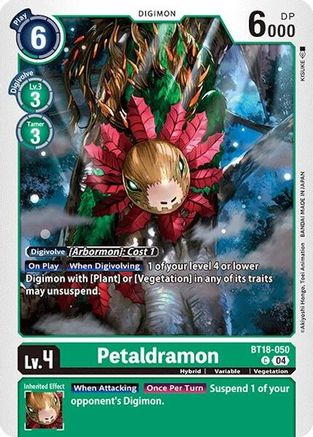 Petaldramon (BT18-050) - Release Special Booster 2.0