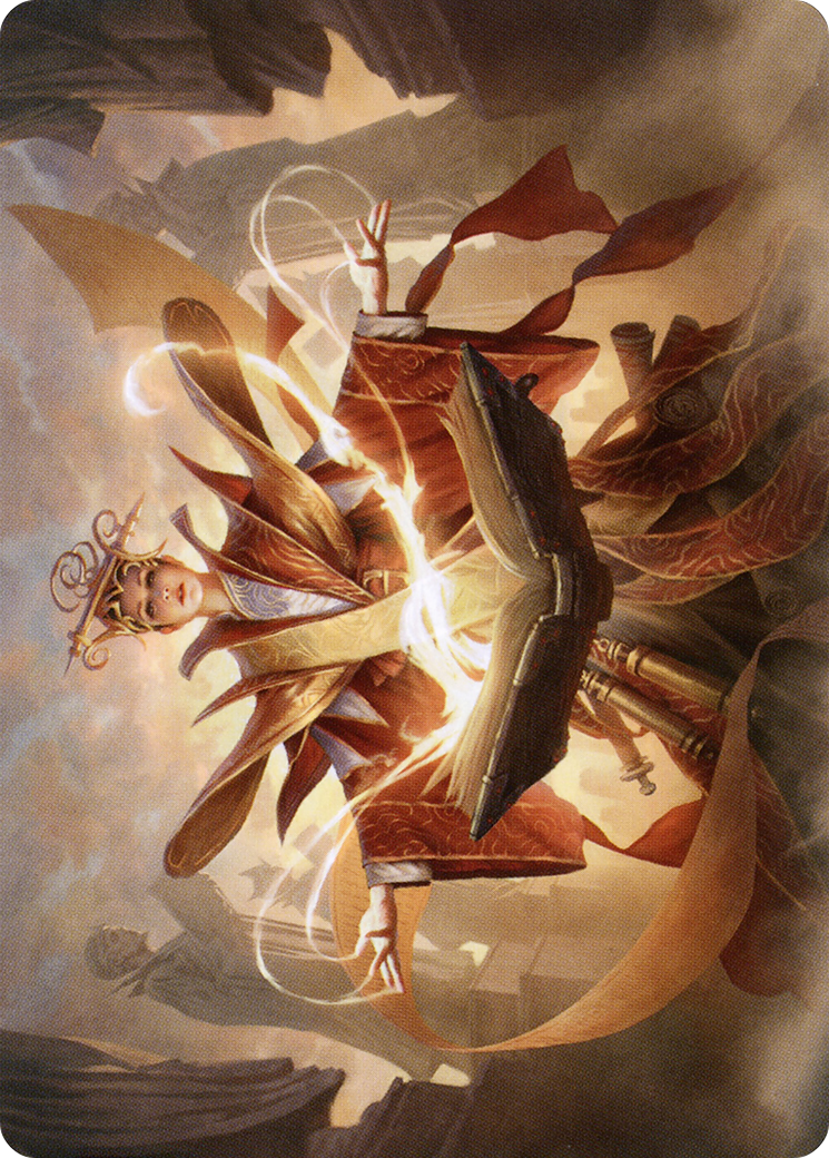 Augusta, Dean of Order // Augusta, Dean of Order (ASTX-054) - Strixhaven Art Series (Borderless)