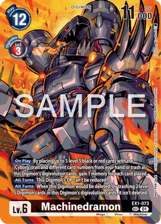 Machinedramon (Release Special Booster Ver.2.0 Celebration Event) (EX1-073) - Release Special Booster 2.0 Celebration Event Cards