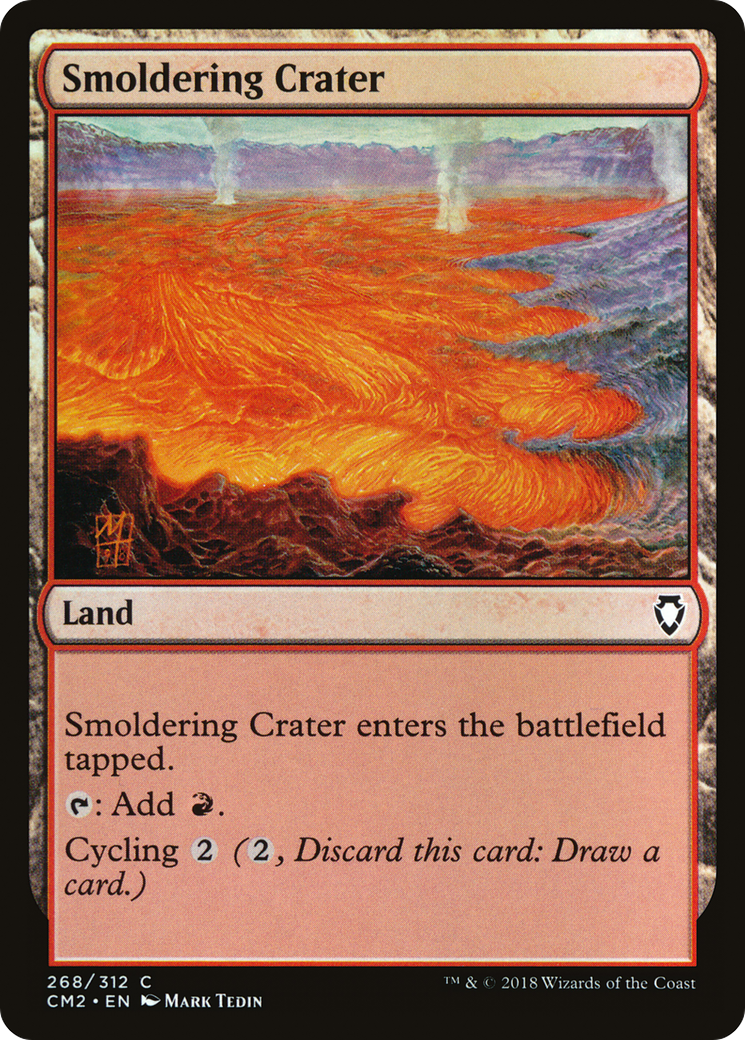 Smoldering Crater (CM2-268) - Commander Anthology Volume II