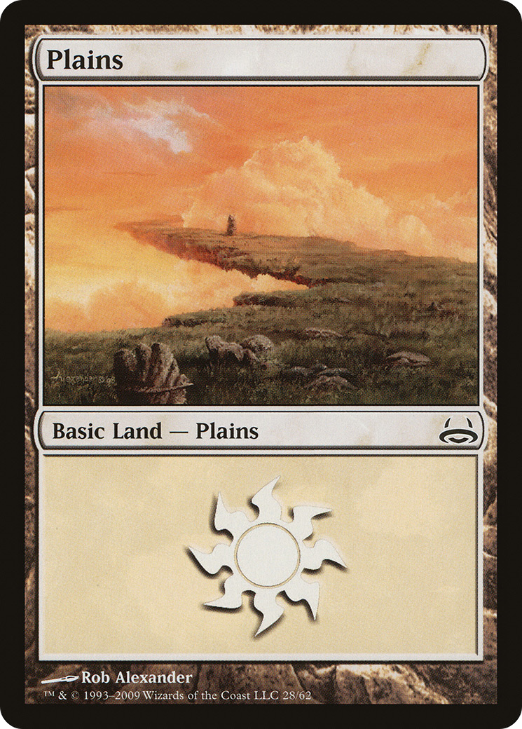 Plains (28) (DDC-028) - Duel Decks: Divine vs. Demonic