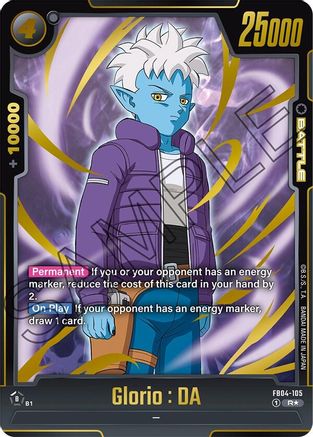 Glorio : DA (Alternate Art) (FB04-105) - Ultra Limit Holofoil