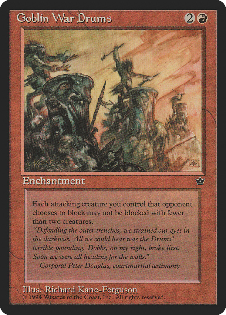 Goblin War Drums (Ferguson) (FEM-) - Fallen Empires