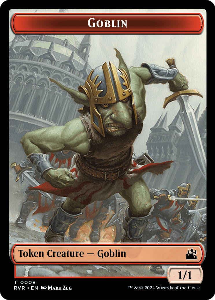 Goblin (TRVR-008) - Ravnica Remastered Tokens Foil