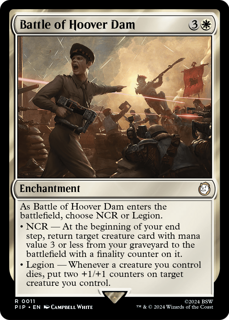Battle of Hoover Dam (PIP-011) - Fallout Foil