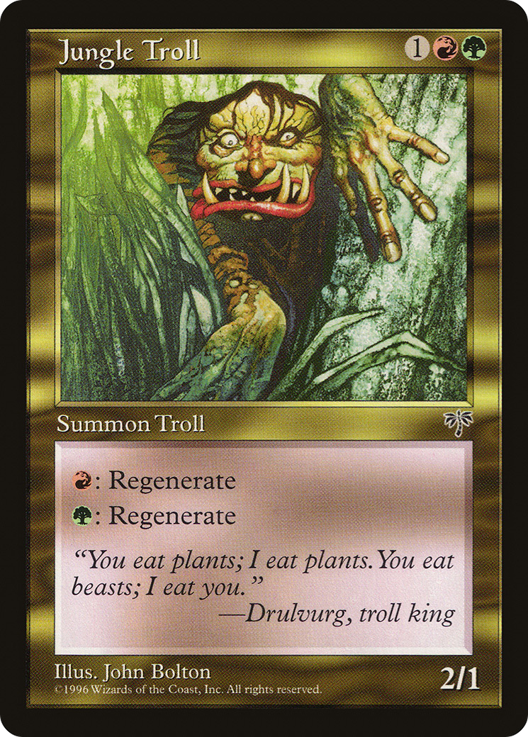 Jungle Troll (MIR-) - Mirage