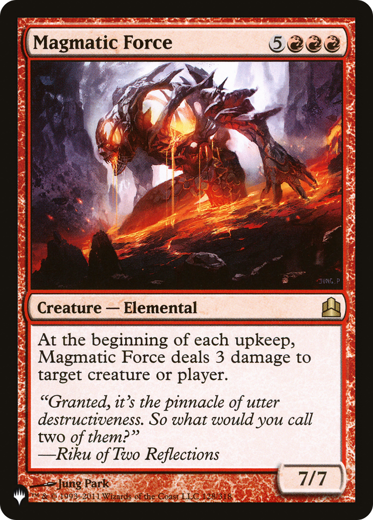 Magmatic Force (LIST-CMD-128) - The List