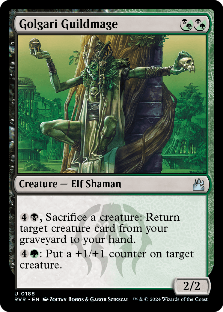 Golgari Guildmage (RVR-188) - Ravnica Remastered Foil