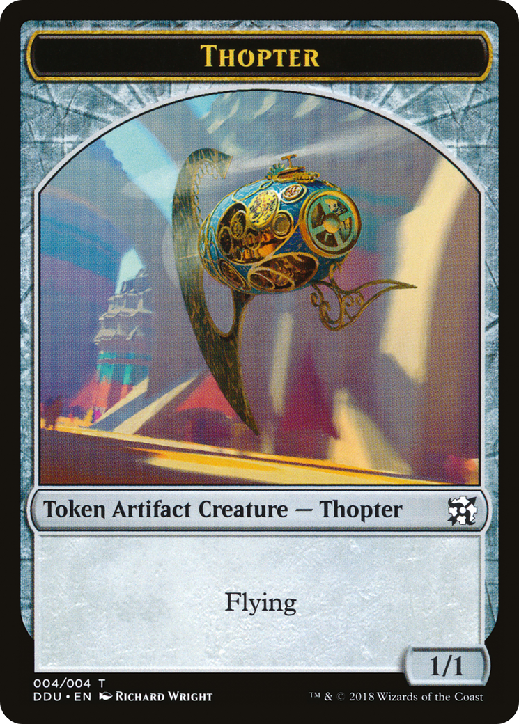 Thopter Token (004) (DDU-004) - Duel Decks: Elves vs. Inventors Tokens