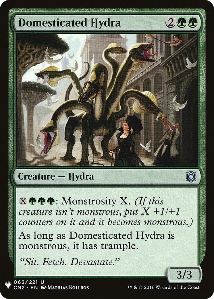 Domesticated Hydra (LIST-CN2-63) - The List