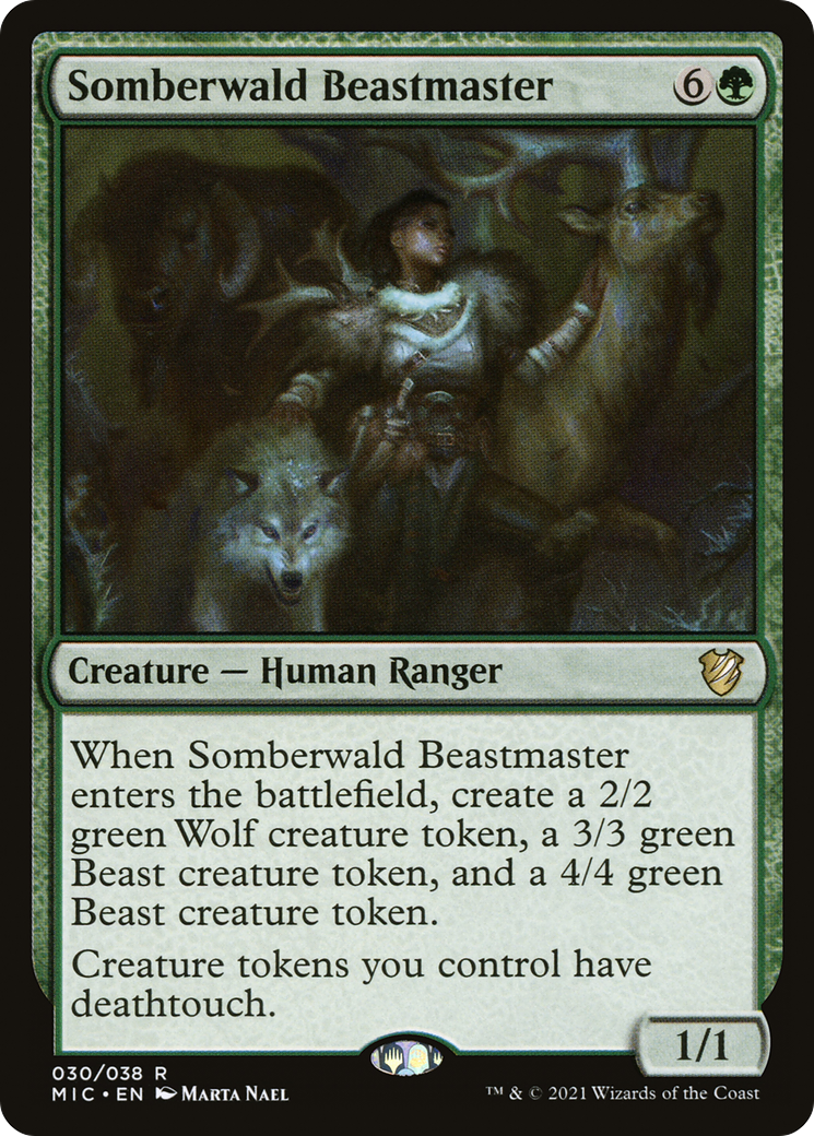 Somberwald Beastmaster (MIC-030) - Midnight Hunt Commander