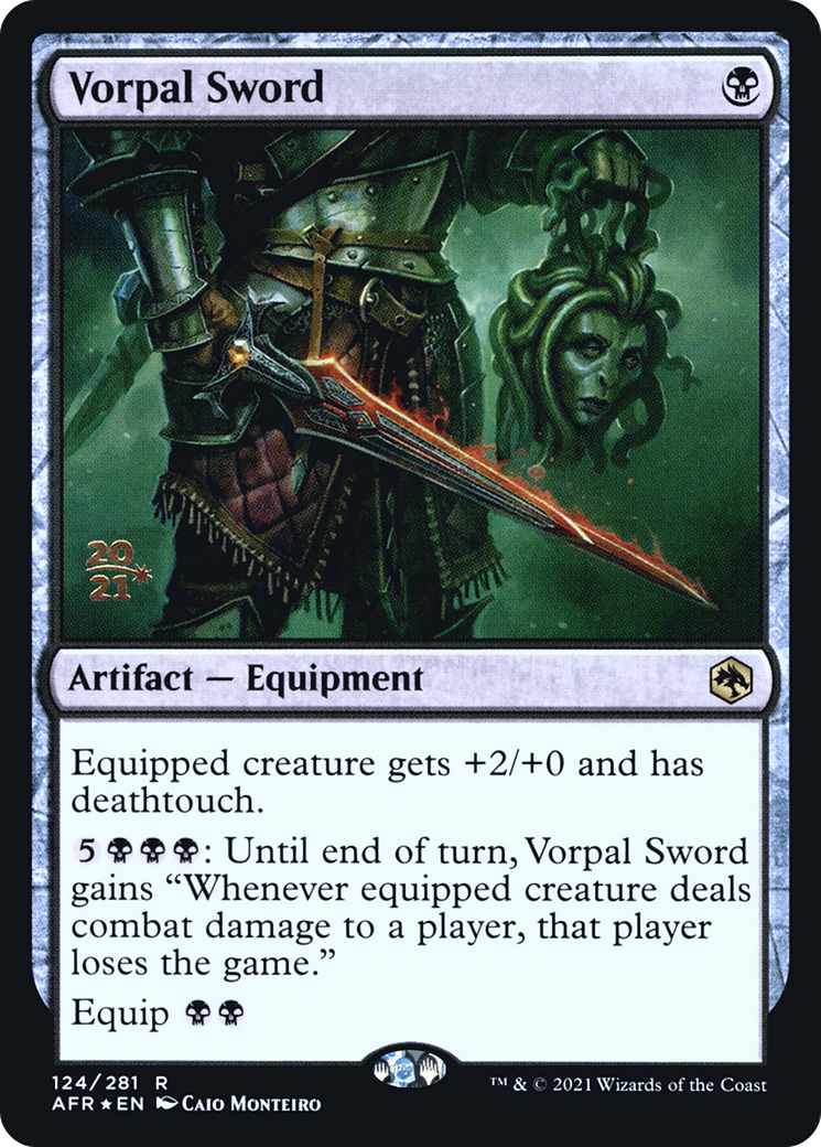 Vorpal Sword (PRE-124S) - Adventures in the Forgotten Realms Promos Foil