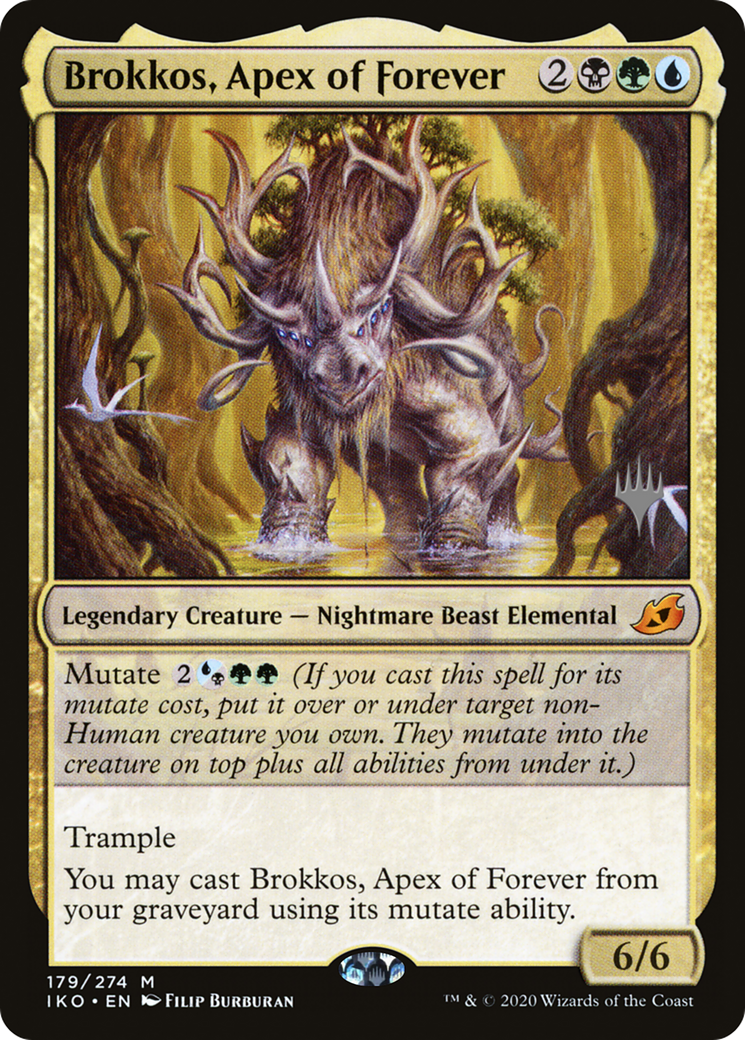 Brokkos, Apex of Forever (PPIKO-179) - Ikoria: Lair of Behemoths Promos