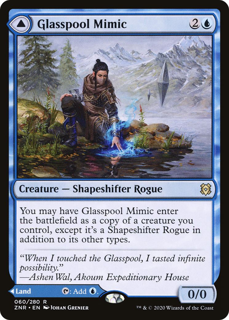 Glasspool Mimic (ZNR-060) - Zendikar Rising