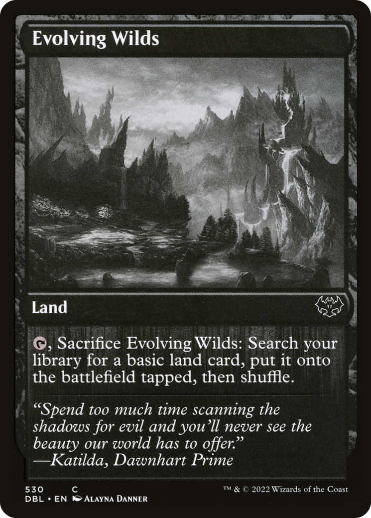 Evolving Wilds (530) (DBL-530) - Innistrad: Double Feature