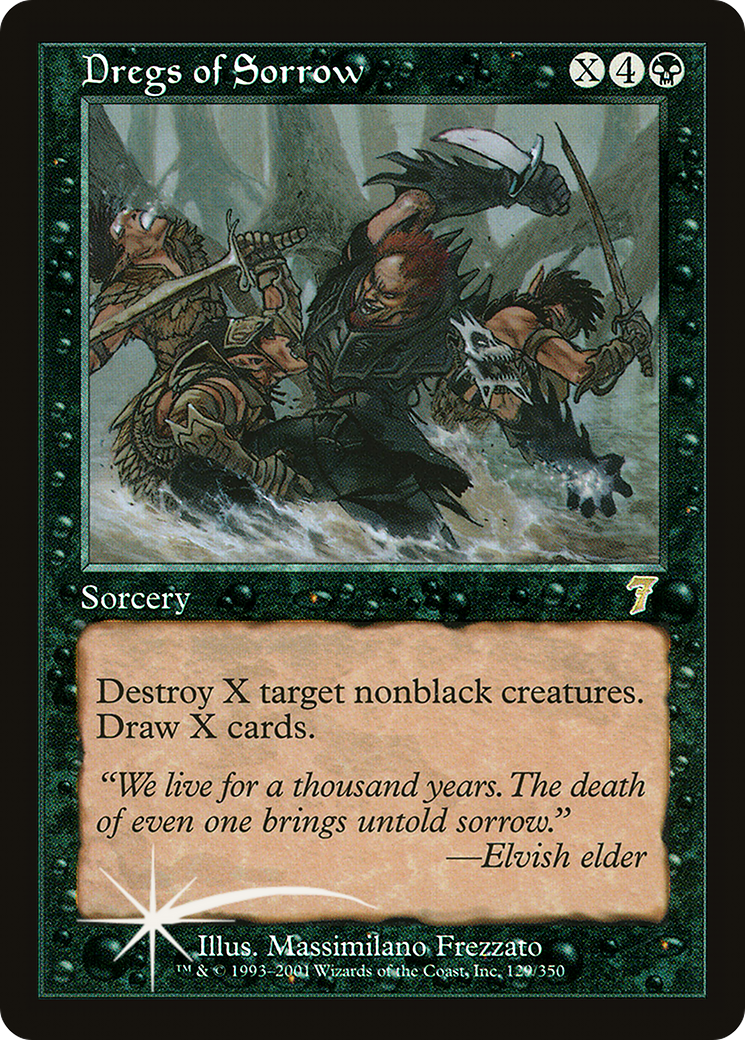 Dregs of Sorrow (7ED-129★) - 7th Edition Foil