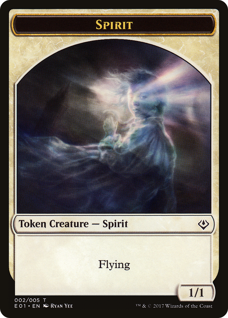 Spirit // Soldier Double-sided Token (AC2-2 // 1) - Archenemy: Nicol Bolas Tokens