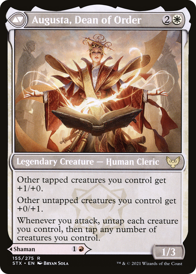 Plargg, Dean of Chaos (STX-155) - Strixhaven: School of Mages Foil