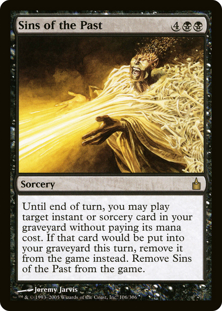 Sins of the Past (RAV-106) - Ravnica: City of Guilds