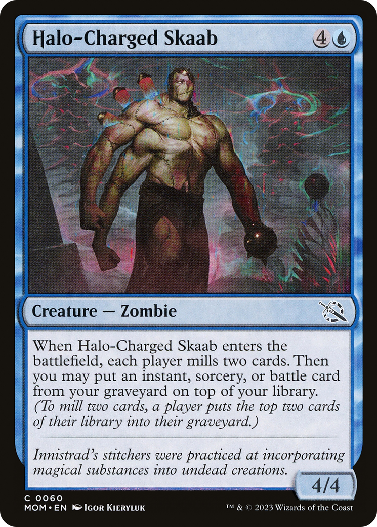 Halo-Charged Skaab (MOM-060) - March of the Machine Foil