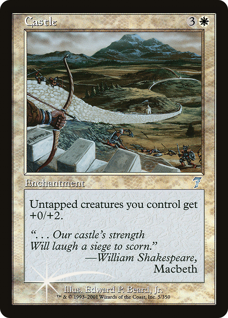 Castle (7ED-05★) - 7th Edition Foil