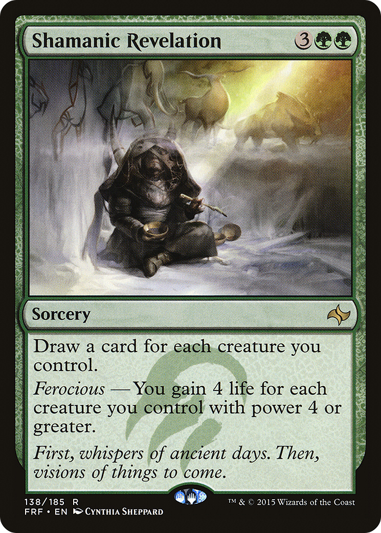 Shamanic Revelation (FRF-138) - Fate Reforged Foil