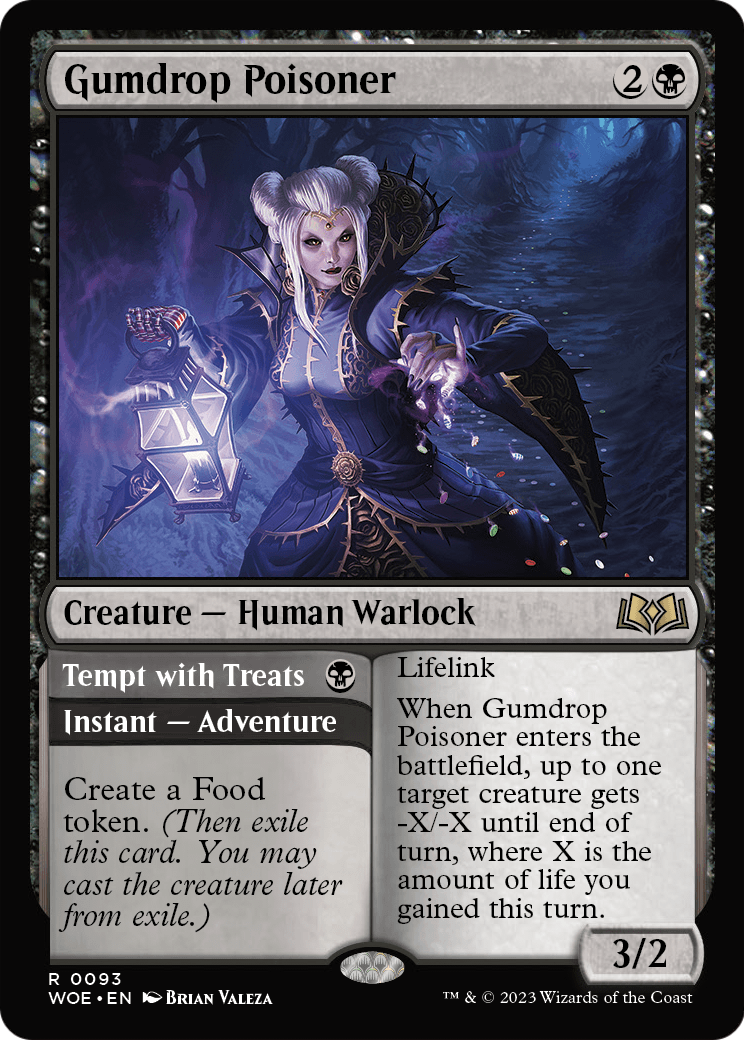 Gumdrop Poisoner (WOE-093) - Wilds of Eldraine Foil