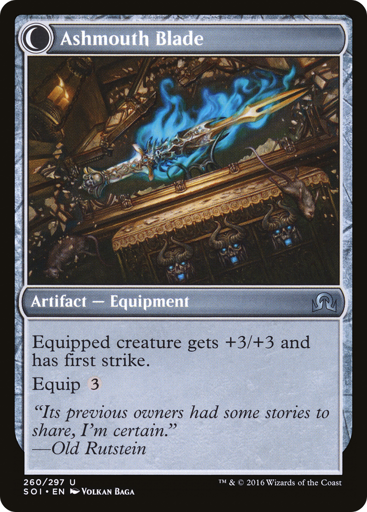 Neglected Heirloom (SOI-260) - Shadows over Innistrad: (Double Faced Transform)