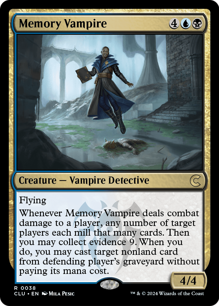 Memory Vampire (CLU-038) - Ravnica: Clue Edition