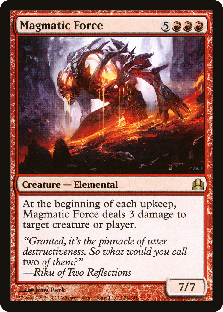 Magmatic Force (CMD-128) - Commander 2011